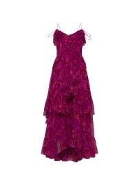 Cinq A Sept paisley-print Ruffled Maxi Dress | Pink | FARFETCH at Farfetch
